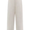 Cyrene linnen broek met wijde pijpen – Oat Marle Cyrene linnen broek met wijde pijpen – Oat Marle