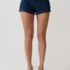 Dan Diamante Denim Shorts – Midnight Blue Dan Diamante Denim Shorts – Midnight Blue
