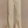 Ebony Denim-jeans met borduursels – Crème Ebony Denim-jeans met borduursels – Crème