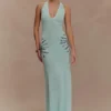 Ellington gebreide maxi-jurk met pailletten – Lagoon Ellington gebreide maxi-jurk met pailletten – Lagoon