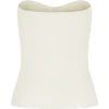 Elodie strapless gebreide top met cups – ivoor Elodie strapless gebreide top met cups – ivoor