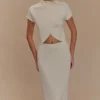 Eris scuba jersey maxi-rok – ivoor Eris scuba jersey maxi-rok – ivoor