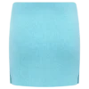 Esme gebreid minirok – cyaanblauw Esme gebreid minirok – cyaanblauw