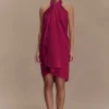 Evie katoenen sarong – Wijnrood Evie katoenen sarong – Wijnrood