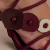 Ezekiel sandalen met hak en bandjes – Wijnrood Ezekiel sandalen met hak en bandjes – Wijnrood