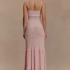 Finley maxi-jurk van pointelle-breisel – Babyroze Finley maxi-jurk van pointelle-breisel – Babyroze