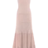 Finley maxi-jurk van pointelle-breisel – Babyroze Finley maxi-jurk van pointelle-breisel – Babyroze