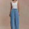 Flossie Multi Way Denim Jeans – Klassiek Blauw Flossie Multi Way Denim Jeans – Klassiek Blauw