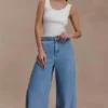 Flossie Multi Way Denim Jeans – Klassiek Blauw Flossie Multi Way Denim Jeans – Klassiek Blauw