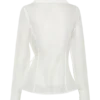 Frankie Organza overslagshirt – Wit Frankie Organza overslagshirt – Wit