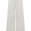 Gabby linnen broek met rechte pijpen – naturel Gabby linnen broek met rechte pijpen – naturel