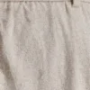 Gabby linnen broek met rechte pijpen – naturel Gabby linnen broek met rechte pijpen – naturel