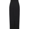 Gemma strapless mesh maxi-jurk – Zwart Gemma strapless mesh maxi-jurk – Zwart