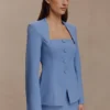 Gina-minirok – Oceaanblauw Gina-minirok – Oceaanblauw