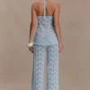 Glinda gehaakte broek – lichtblauw Glinda gehaakte broek – lichtblauw