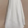 Greta gerimpelde maxi-rok – Wit