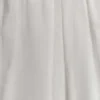 Greta gerimpelde maxi-rok – Wit