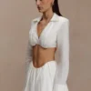 Greta shirt-bh – Wit Greta shirt-bh – Wit