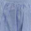 Gretel Hem minirok – Blauw met krijtstreep