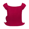 Haisley gebreide top met blote schouders – Framboos Haisley gebreide top met blote schouders – Framboos