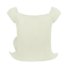 Haisley off-shoulder gebreide top – ivoor Haisley off-shoulder gebreide top – ivoor