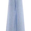 Hansen broek met wijde pijpen – Blauw met krijtstreep Hansen broek met wijde pijpen – Blauw met krijtstreep