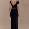 Haven Slinky Twist Midi-rok – Zwart Haven Slinky Twist Midi-rok – Zwart