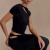 Haven Slinky Twist Midi-rok – Zwart Haven Slinky Twist Midi-rok – Zwart