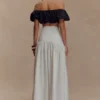 Herfst maxi-rok – Wit