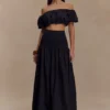Herfst maxi-rok – Zwart Herfst maxi-rok – Zwart