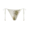 Huntleigh gehaakte bikinibroek – Witte & gouden zonnedruk Huntleigh gehaakte bikinibroek – Witte & gouden zonnedruk