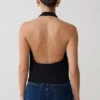 Huyen Modal Top met Cowl-hals – Zwart Huyen Modal Top met Cowl-hals – Zwart