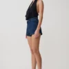 Dan Diamante Denim Shorts – Midnight Blue Dan Diamante Denim Shorts – Midnight Blue