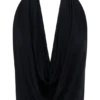 Huyen Modal Top met Cowl-hals – Zwart Huyen Modal Top met Cowl-hals – Zwart
