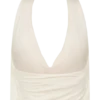 Huyen modale top met cowl-hals aan de voorkant – ivoor Huyen modale top met cowl-hals aan de voorkant – ivoor