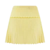 Indy Pointelle gebreid minirok – Lemon Indy Pointelle gebreid minirok – Lemon