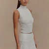 Indy Pointelle gebreide top – ivoor Indy Pointelle gebreide top – ivoor