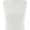 Indy Pointelle gebreide top – ivoor Indy Pointelle gebreide top – ivoor