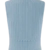 Indy Pointelle gebreide top – Korenbloemblauw Indy Pointelle gebreide top – Korenbloemblauw
