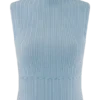 Indy Pointelle gebreide top – Korenbloemblauw Indy Pointelle gebreide top – Korenbloemblauw