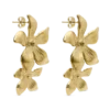 Infatuated Drop Flower Oorbellen – Goud Infatuated Drop Flower Oorbellen – Goud