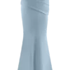 Irene gerimpelde gebreide maxi-rok – Blauw Irene gerimpelde gebreide maxi-rok – Blauw