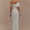 Irene gerimpelde gebreide maxi-rok – ivoor Irene gerimpelde gebreide maxi-rok – ivoor