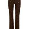 Jackie Diamante rechte broek – Chocolade Jackie Diamante rechte broek – Chocolade