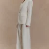 Jameson getailleerde linnen blazer – Oat Marle Jameson getailleerde linnen blazer – Oat Marle