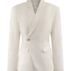 Jameson getailleerde linnen blazer – Oat Marle Jameson getailleerde linnen blazer – Oat Marle