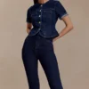 Janessa skinny Denim jeans – Indigo Blue Janessa skinny Denim jeans – Indigo Blue