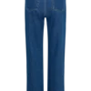 Janine jeans met hoge taille en rechte pijpen – donkerblauw Janine jeans met hoge taille en rechte pijpen – donkerblauw