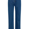 Janine jeans met hoge taille en rechte pijpen – donkerblauw Janine jeans met hoge taille en rechte pijpen – donkerblauw