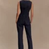 Janine jeans met hoge taille en rechte pijpen – gewassen indigoblauw Janine jeans met hoge taille en rechte pijpen – gewassen indigoblauw